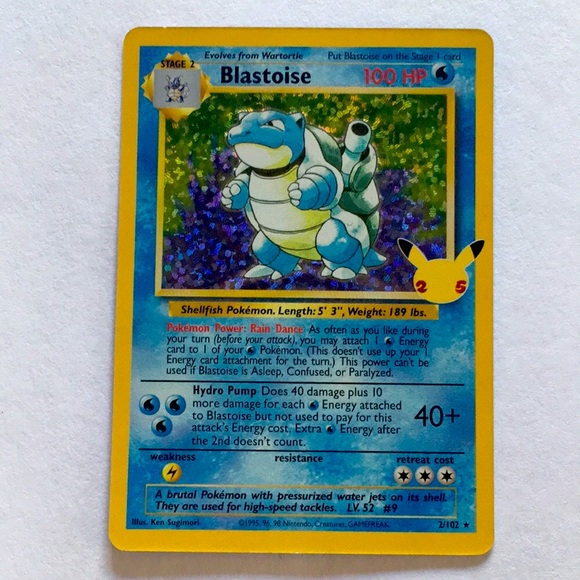 First Edition Pokémon Blastoise. *In Mint condition* - Picture 6 of 7